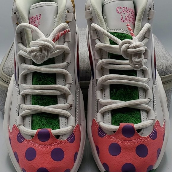 Hasbro x Reebok Question Mid Men's Size 5.5 'Candy Land' White GZ0081 Rare - Picture 6 of 9